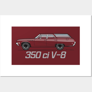 Multi-Color 350 V8 Posters and Art